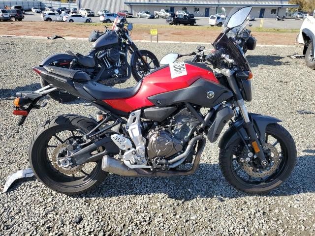  Salvage Yamaha Fz-07 09