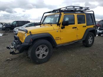  Salvage Jeep Wrangler