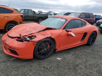  Salvage Porsche Cayman