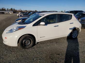  Salvage Nissan LEAF