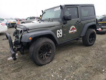  Salvage Jeep Wrangler