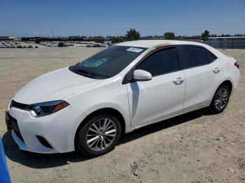 Salvage Toyota Corolla