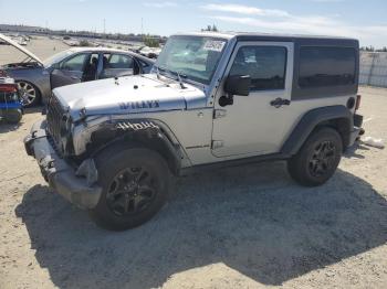  Salvage Jeep Wrangler