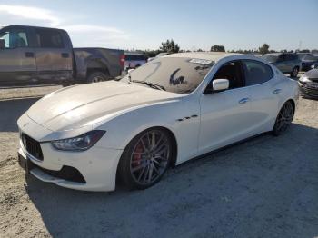  Salvage Maserati Ghibli S