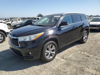  Salvage Toyota Highlander