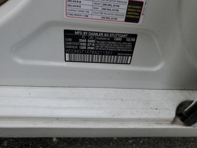 Mercedes-Benz S-Class 550 Image 12