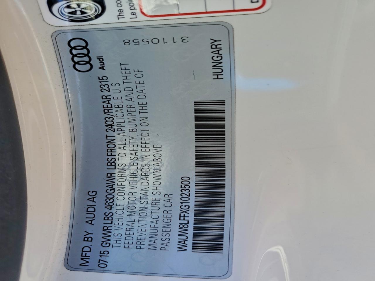 Audi A3 Prestige S-line Image 12