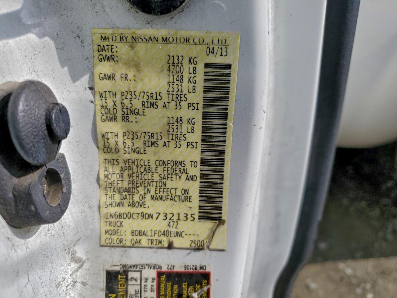 Nissan Frontier S Image 11