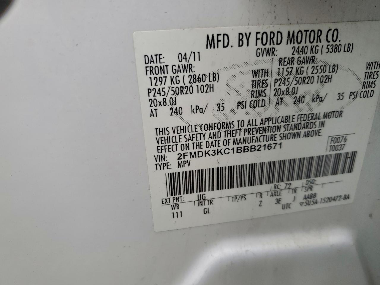 Ford Edge Limited Image 5