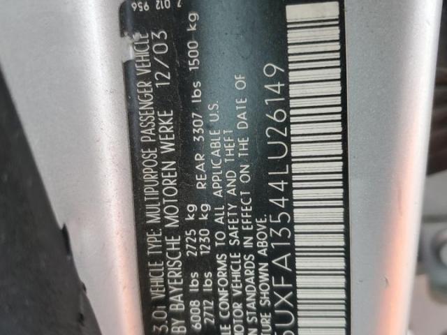 BMW X Series 3.0i Image 6