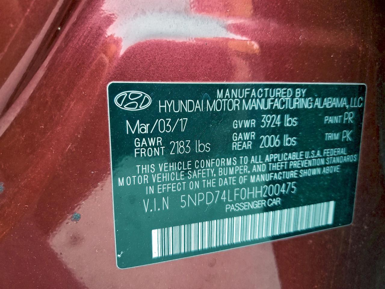 Hyundai ELANTRA Se Image 8