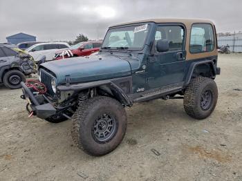  Salvage Jeep Wrangler