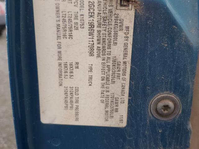 Chevrolet Gmt K1500 Image 12