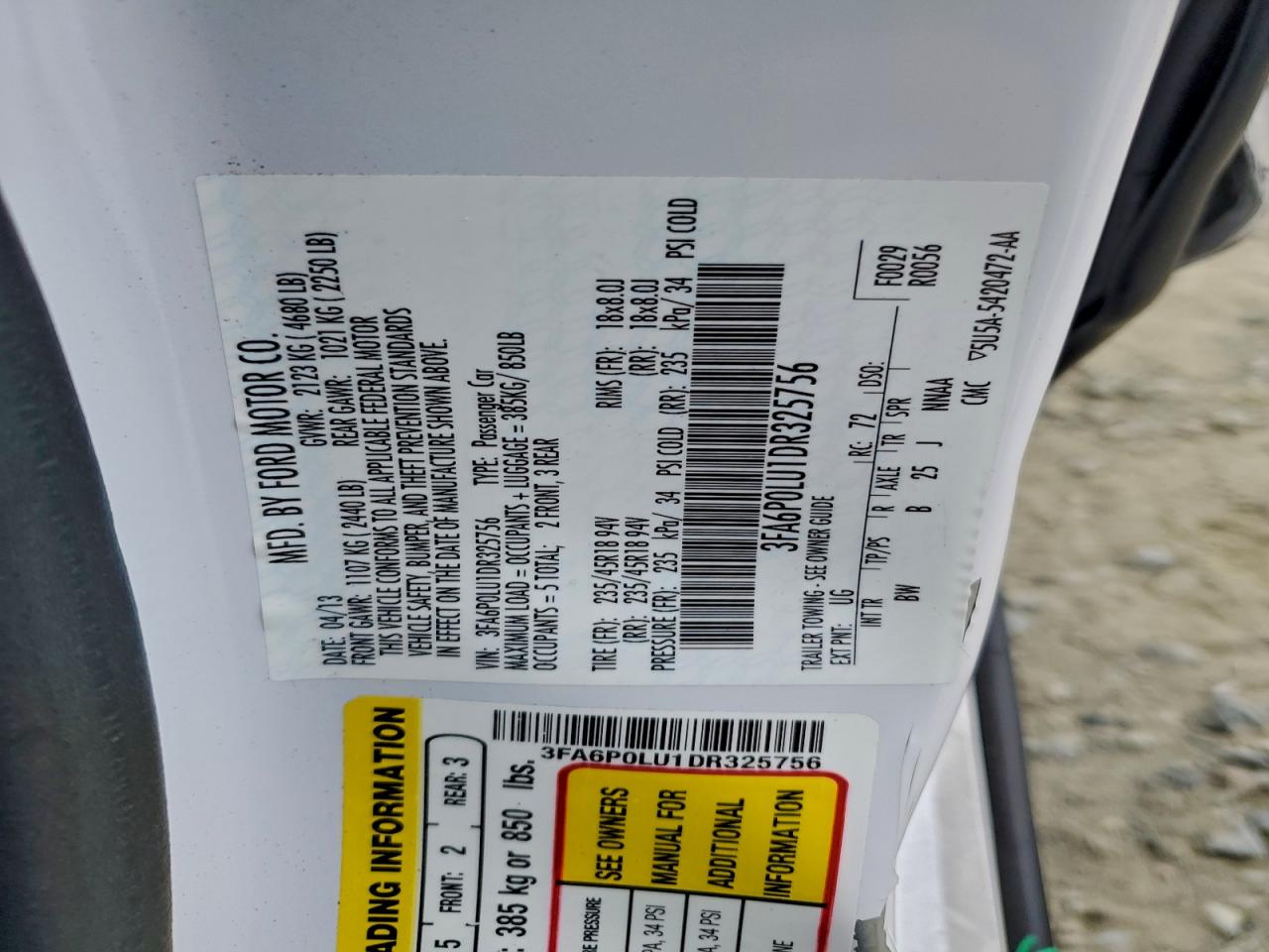 Ford Fusion Se Hybrid Image 7