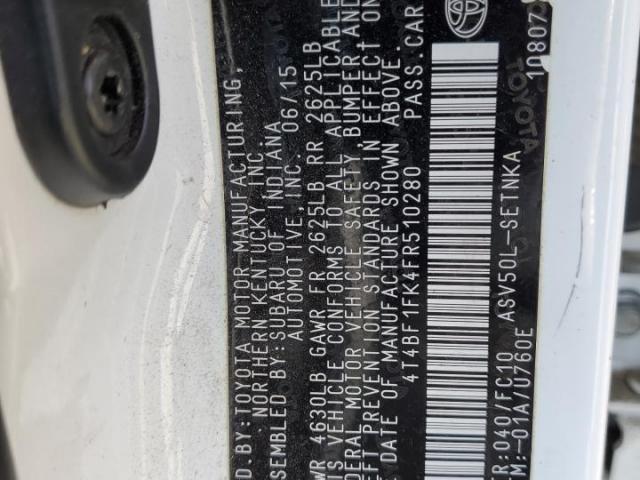 Toyota Camry Le Image 12