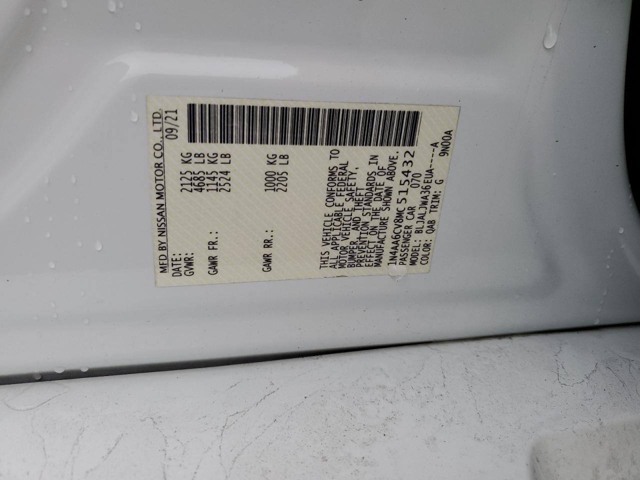 Nissan Maxima Sv Image 8