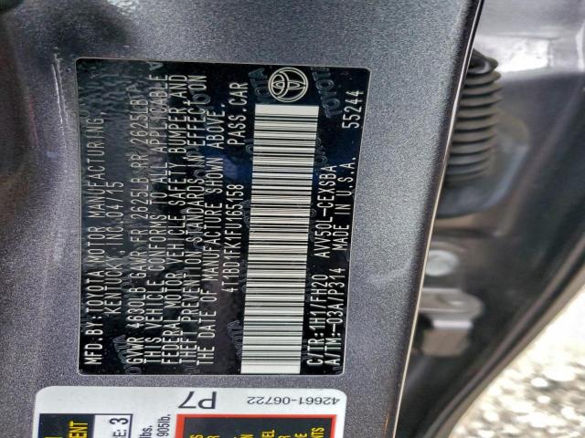 Toyota Camry Hybrid Image 11