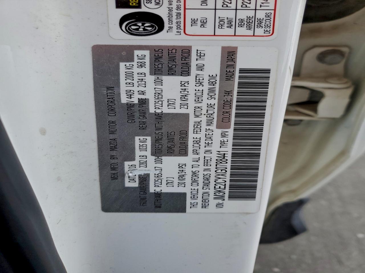 Mazda Cx Touring Image 8