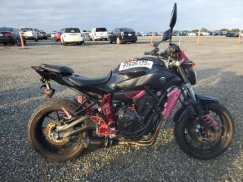  Salvage Yamaha Fz-07 09