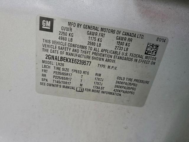 Chevrolet Equinox Lt Image 3