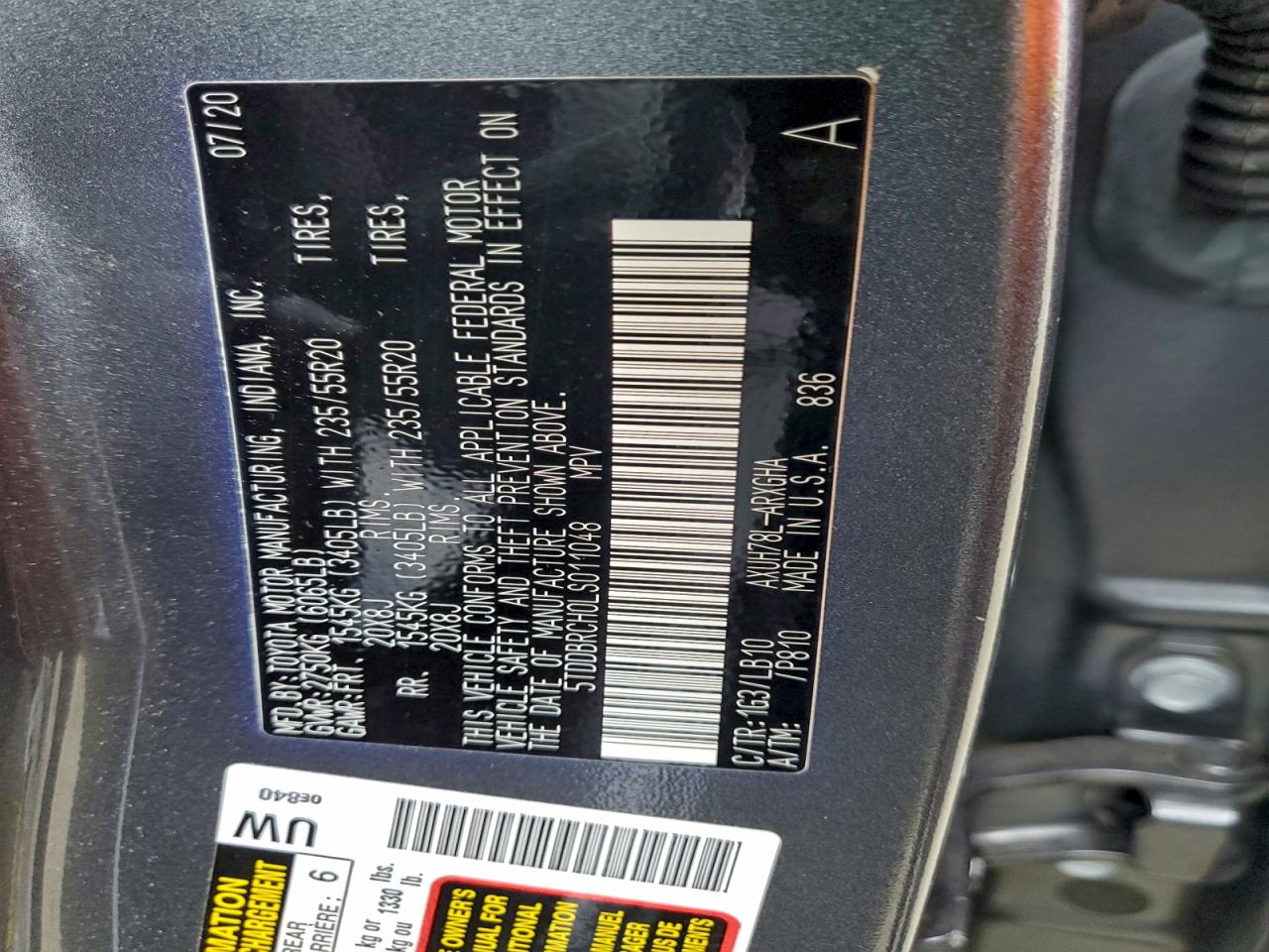 Toyota Highlander Hybrid Limited Image 5