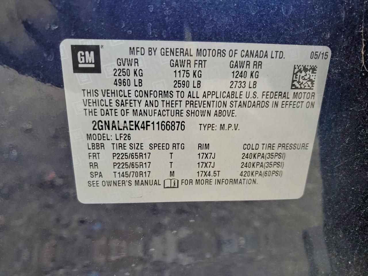 Chevrolet Equinox Ls Image 10