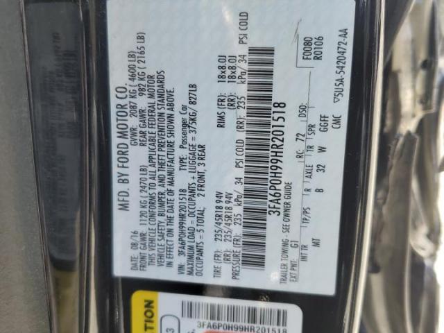 Ford Fusion Se Image 8