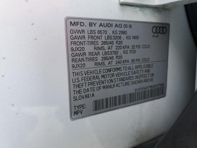 Audi Q7 Prestige Image 13