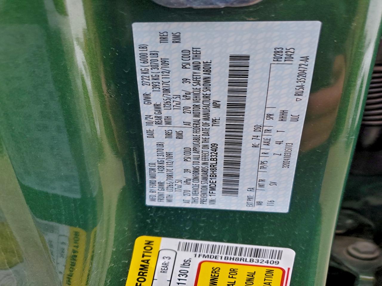 Ford Bronco Black Diamond Image 7