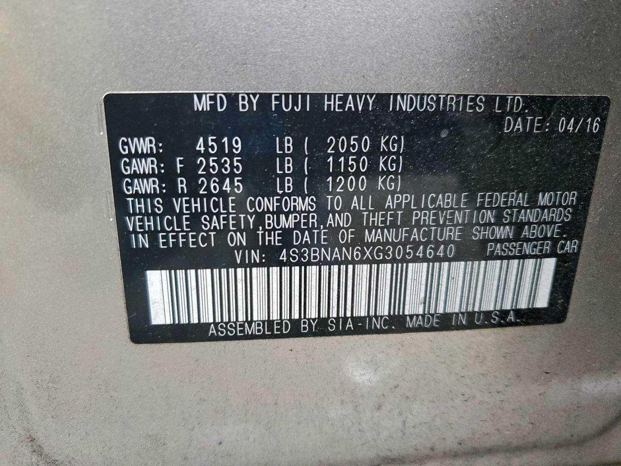 Subaru Legacy 2.5i Limited Image 9