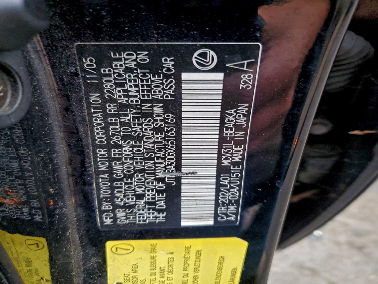 Lexus Es 330 Image 6