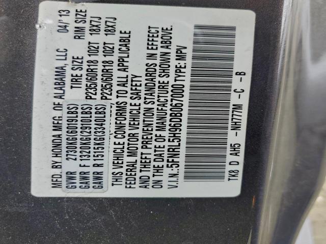 Honda Odyssey Touring Image 10