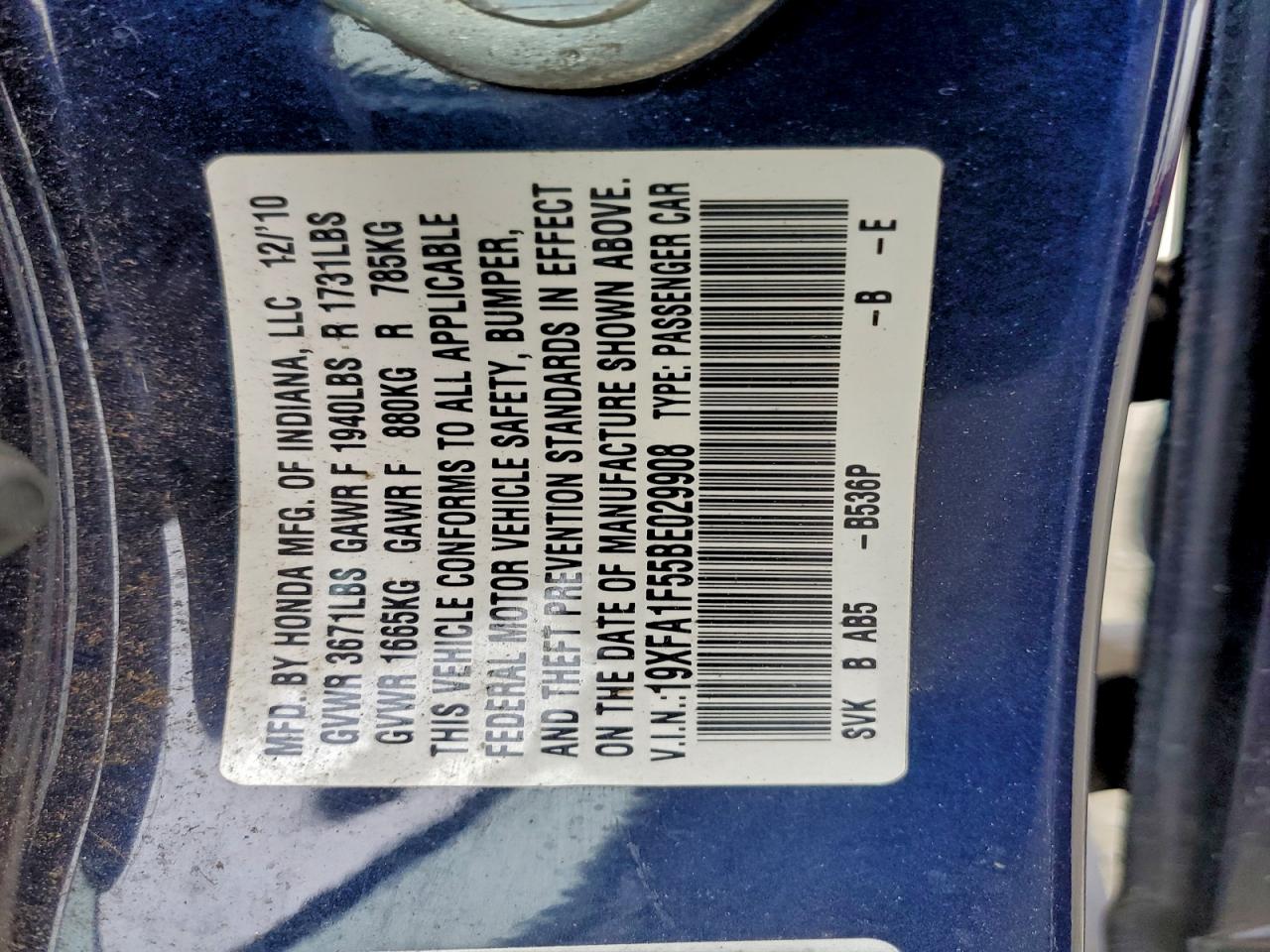 Honda Civic Lx Image 10