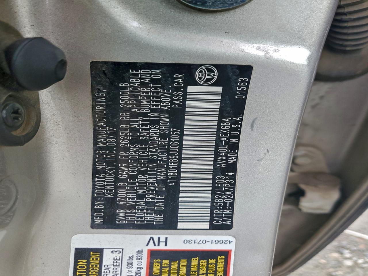 Toyota Avalon Hybrid Image 8